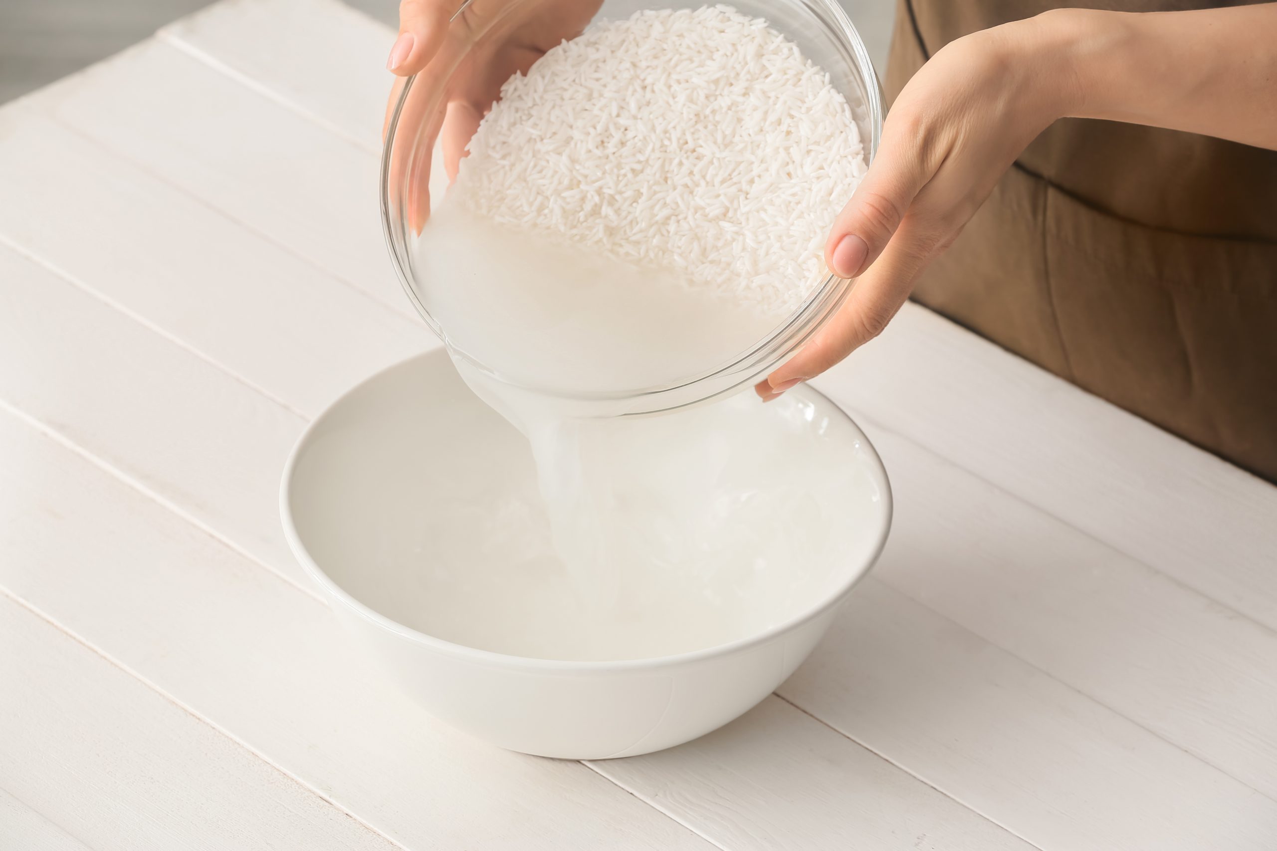 Rice Water Rinse